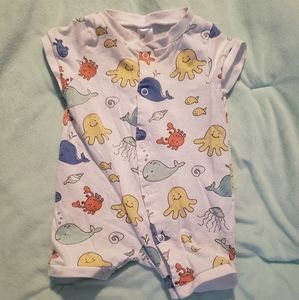 "Under the sea" h&m bodysuit? The bottom is shorts